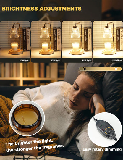 Godonlif Candle Warmer Lamp with Cycle Timer