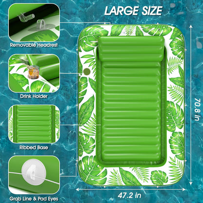 Inflatable Tanning Pool Lounger Float