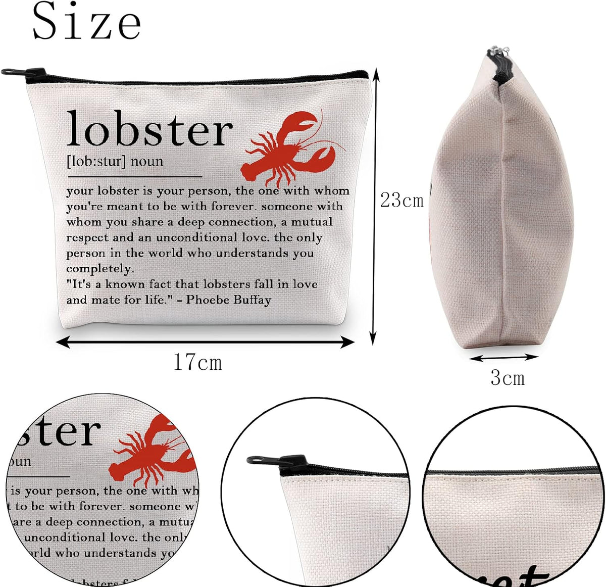 POFULL Lobster Lover Gift (F*R*I*E*N*D*S)