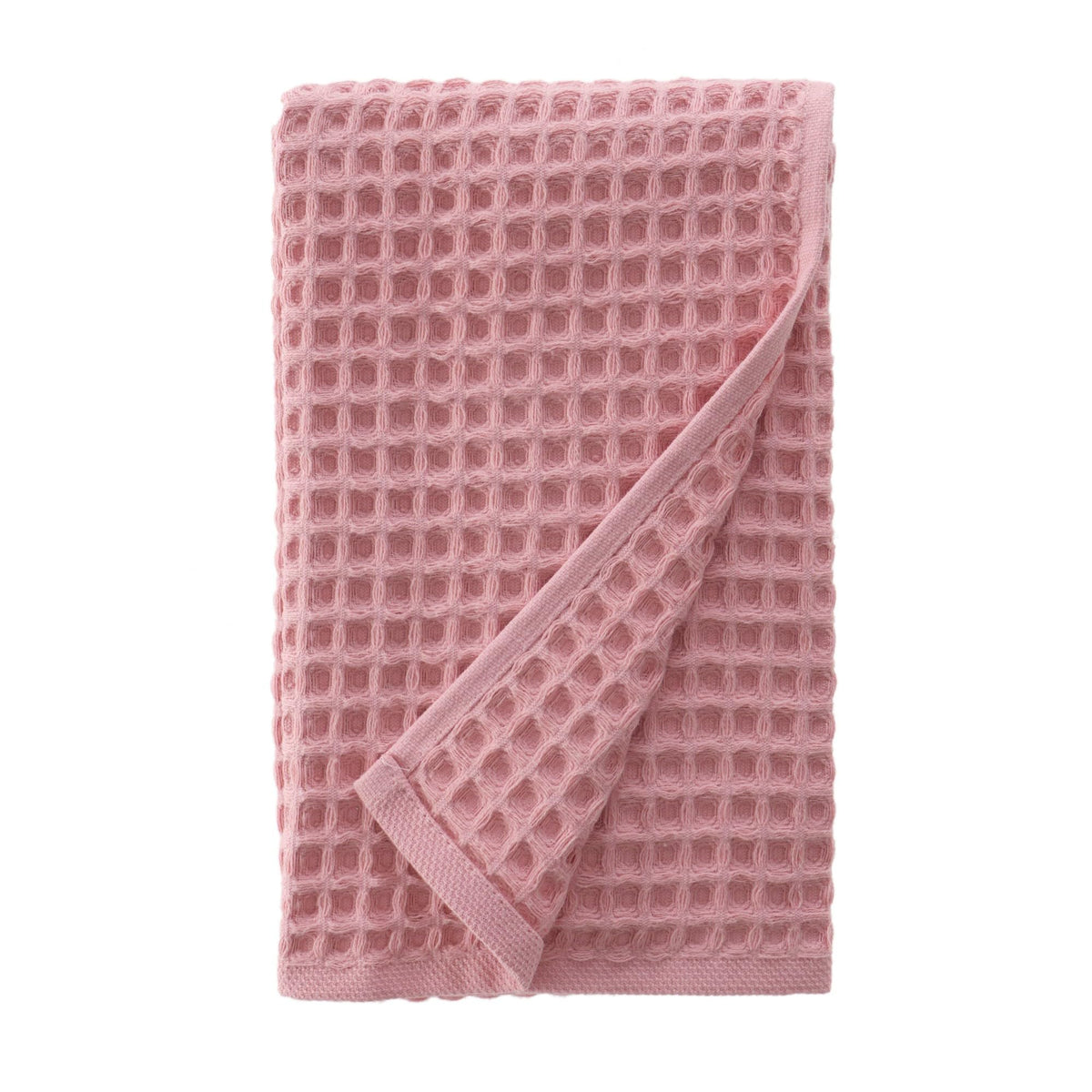 Sea Me At Home Waffle Hand Towel – 100% Turkish Cotton, Quick-Dry, Soft and Absorbent Bathroom Towel (White)