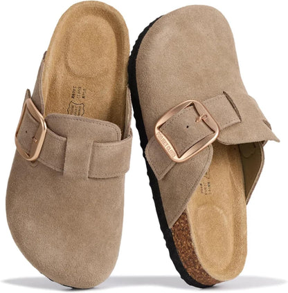 Project Cloud 100% Genuine Leather Clogs for Women Fall Shoes for Women