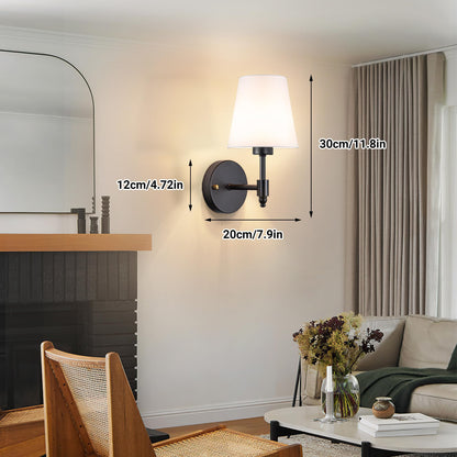 Yhcdlamp Battery Operated Wall Sconce Light with Remote Control, Dimmable Wall Sconce Set of 2