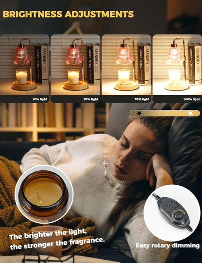 Godonlif Candle Warmer Lamp with Cycle Timer