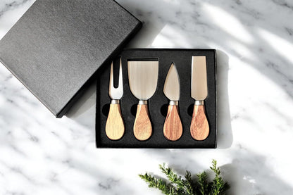 Personalized Marble and Acacia Wood Cutting Board