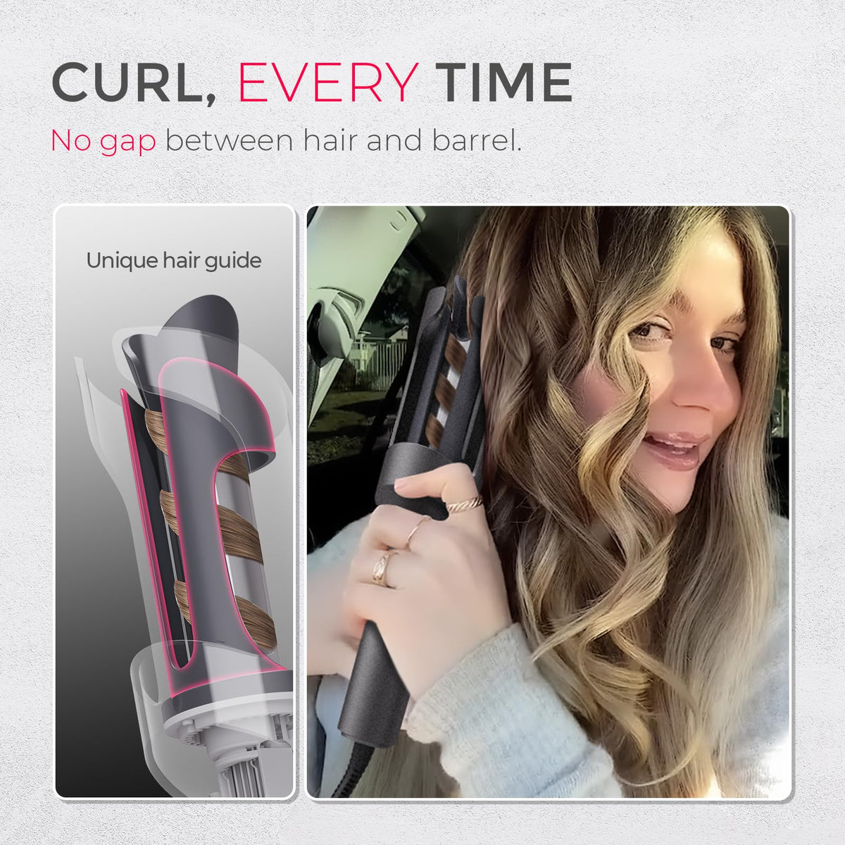Tymo Automatic Rotating Curling Iron