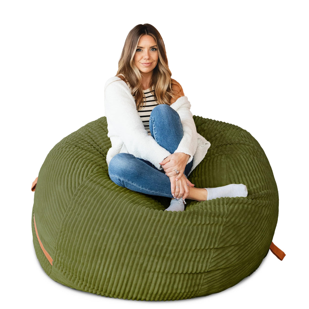 Big Joe Fuf Oversized Couch with Removable Cover