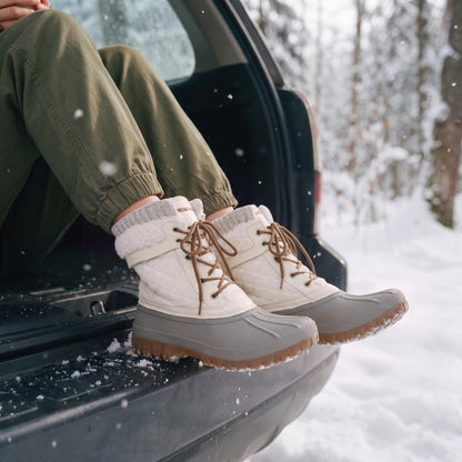 DREAM PAIRS Women's Winter Snow Boots - Classic Duck Boots