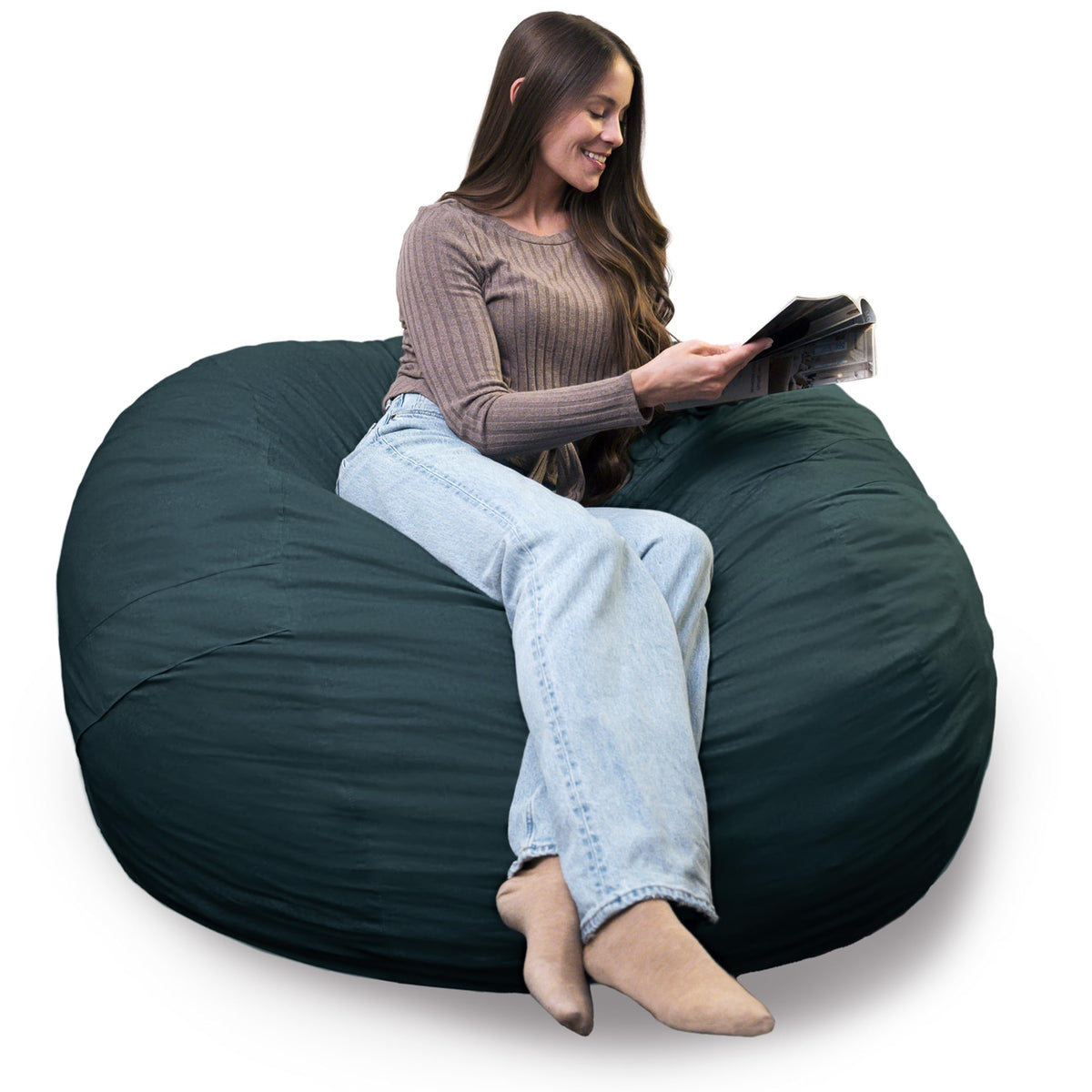 Big Joe Fuf Oversized Couch with Removable Cover