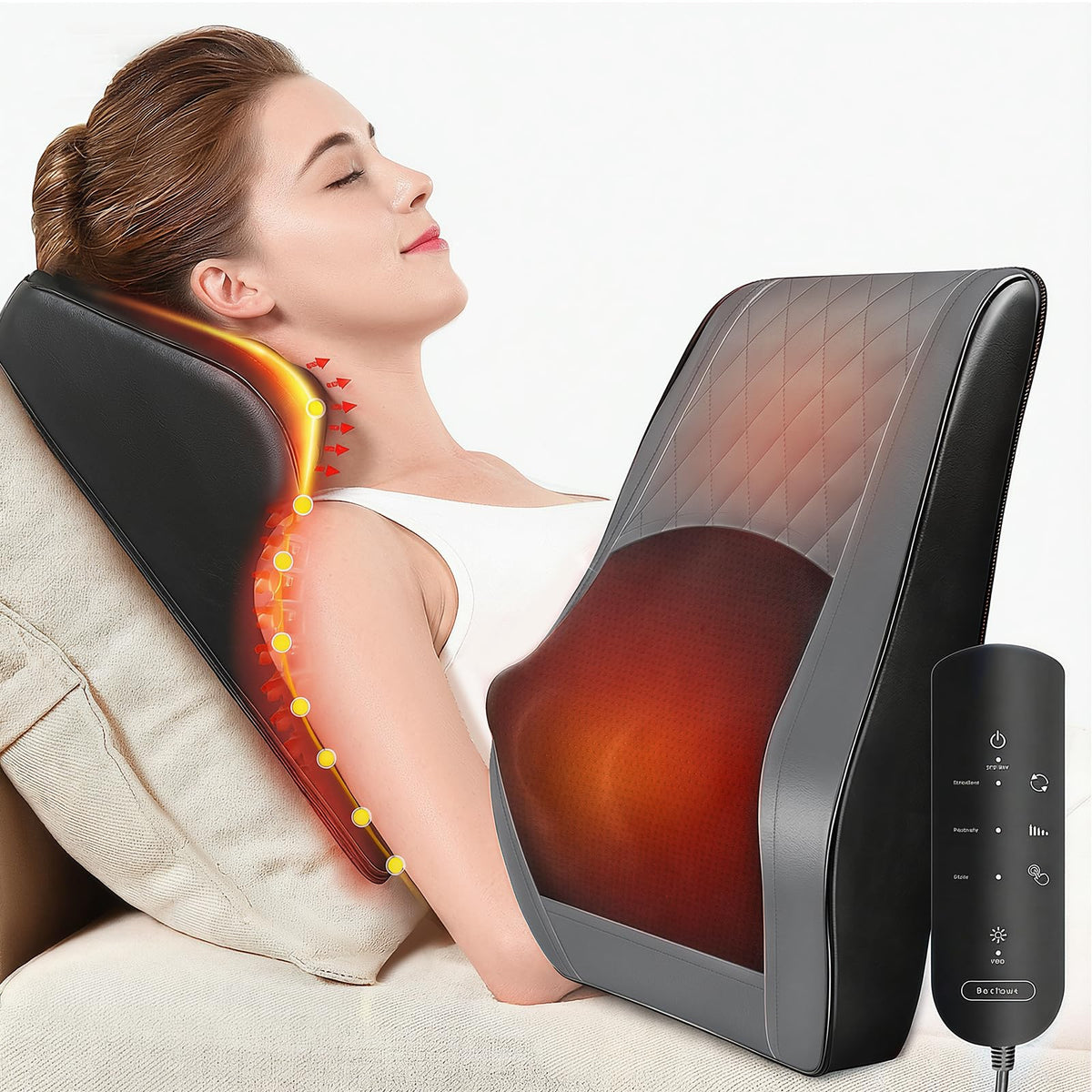 Boriwat Back Massager with Heat