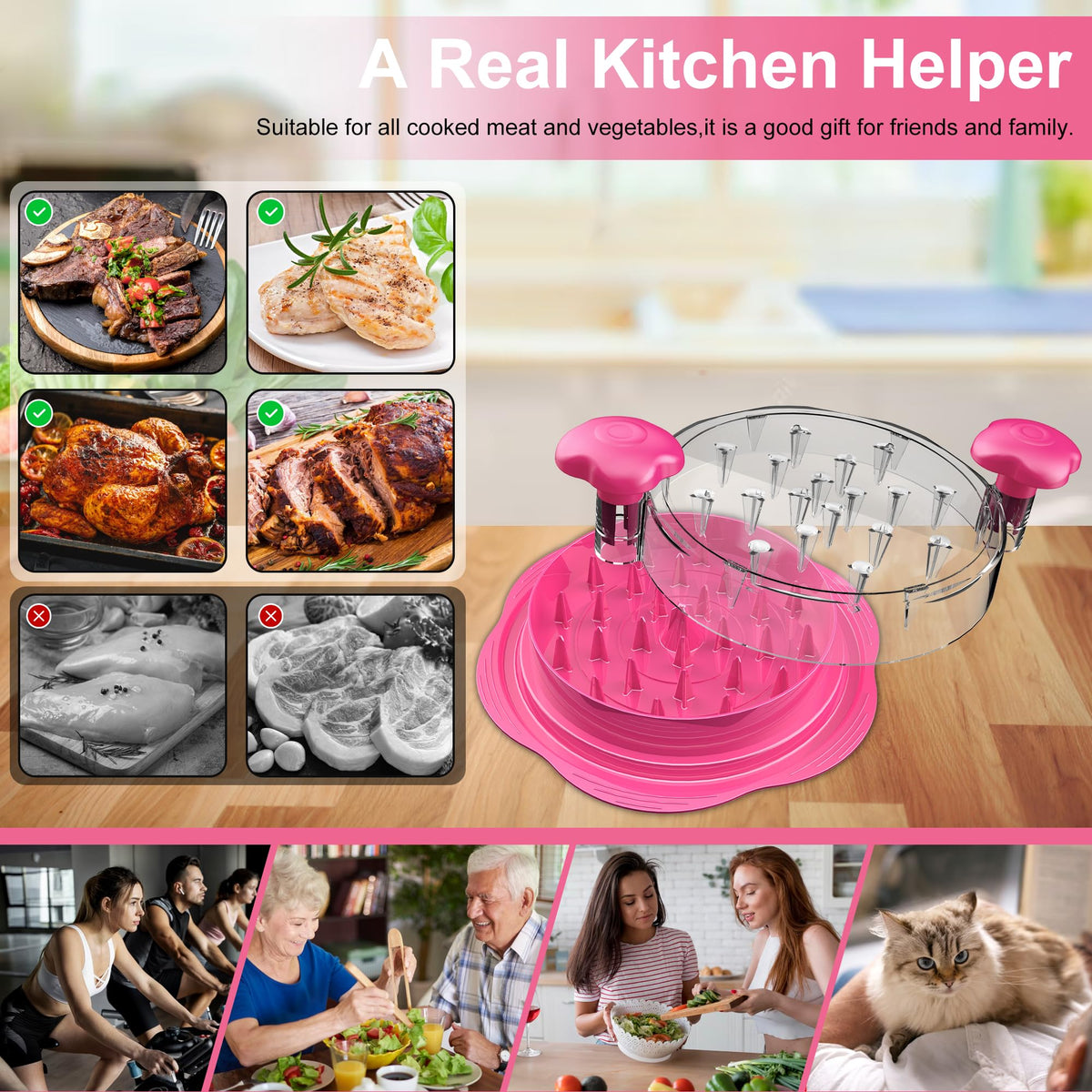 Suretivian Chicken Shredder Tool