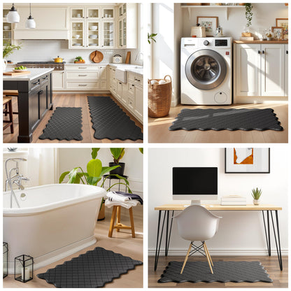 Arenarug Upgrade Scalloped Embossed Kitchen Mats
