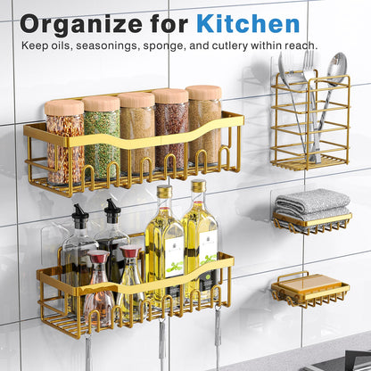 Eudele Adhesive Shower Caddy