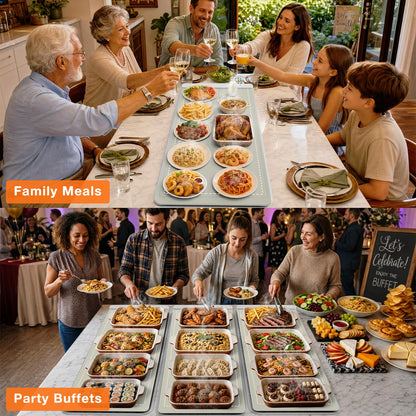 FYY Warming Mat for Food 24"x15", Rapid and Full Surface Heating