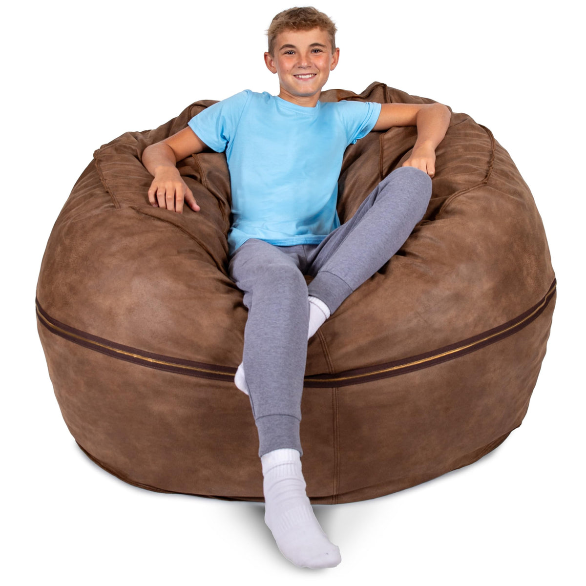 Big Joe Fuf Oversized Couch with Removable Cover