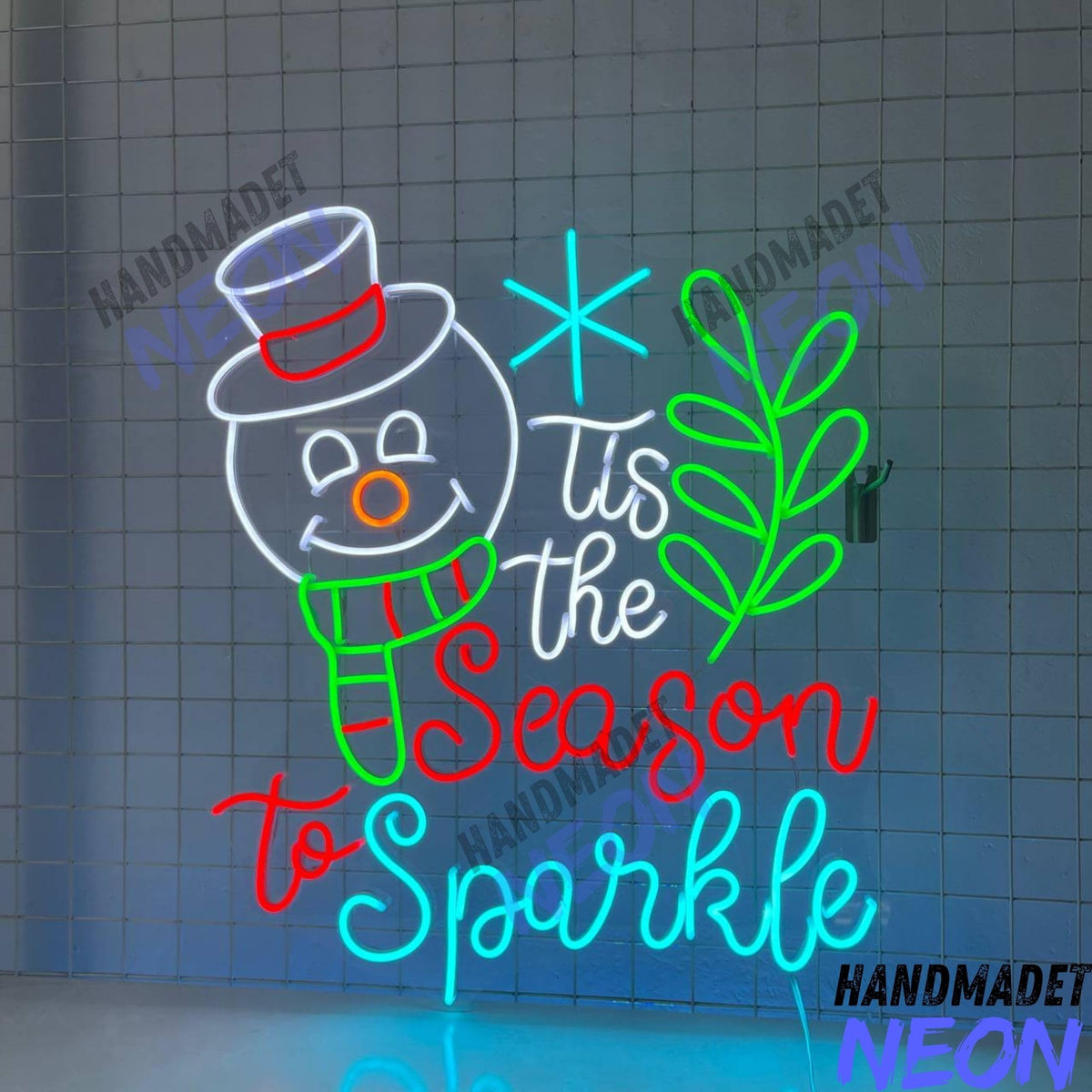 Custom Merry Christmas Tree Neon Sign LED Sign LED Lights (Merry Christmas)