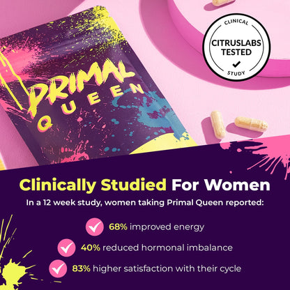 Primal Queen Female-Optimized Beef Organ Superfood Supplement (Beef Liver, Kidney, Heart, & 3 More) - 100% Grass Fed, Pasture Raised - 3rd Party & Clinically Tested