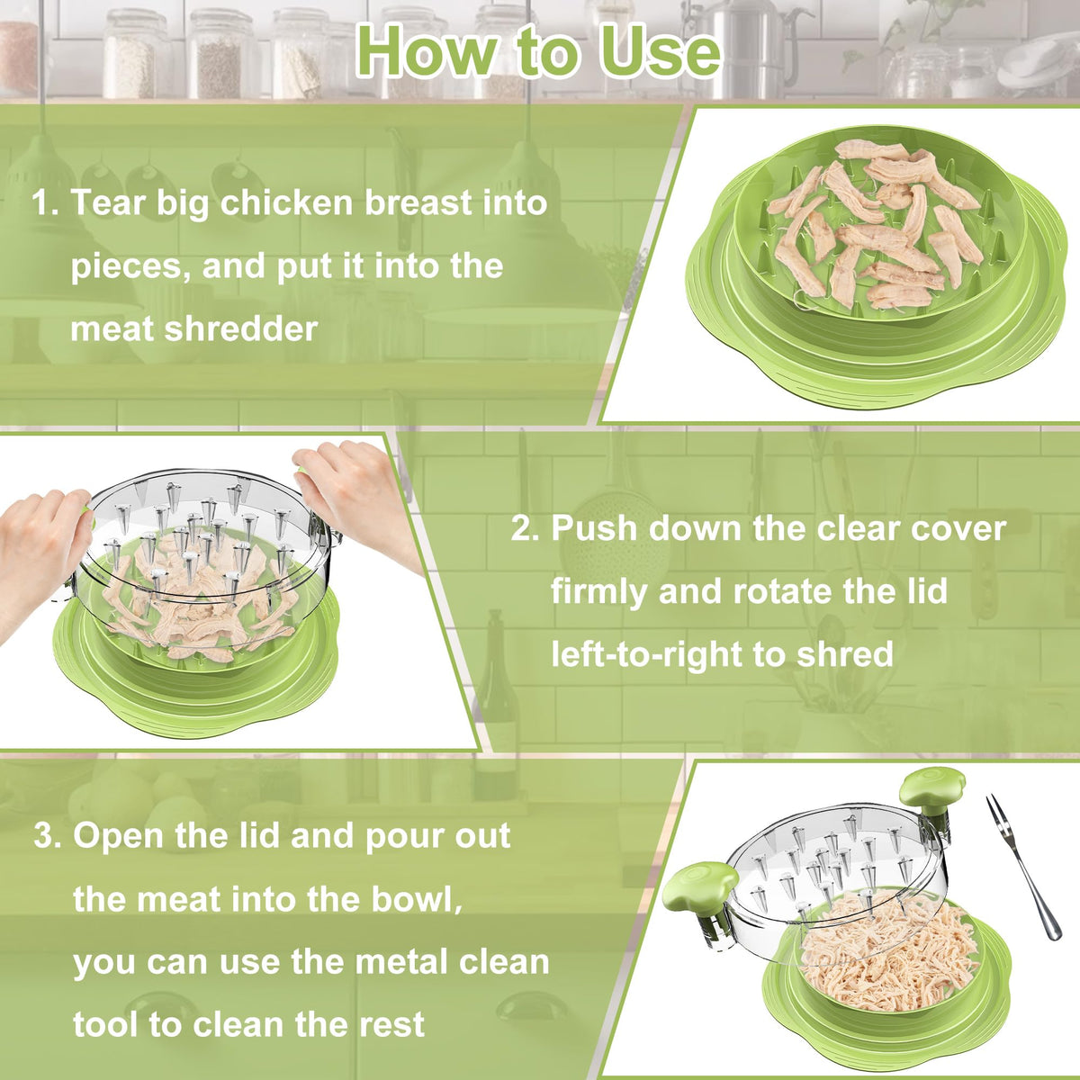 Suretivian Chicken Shredder Tool