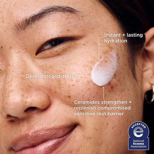 Aestura ATOBARRIER365 Cream with Ceramides, Korean Face Moisturizer for Barrier Repair | 120H Lasting Hydration, Ceramide Capsules, Dry & Sensitive Skin, Non-Comedogenic, 80 Ml / 2.70 Fl.oz