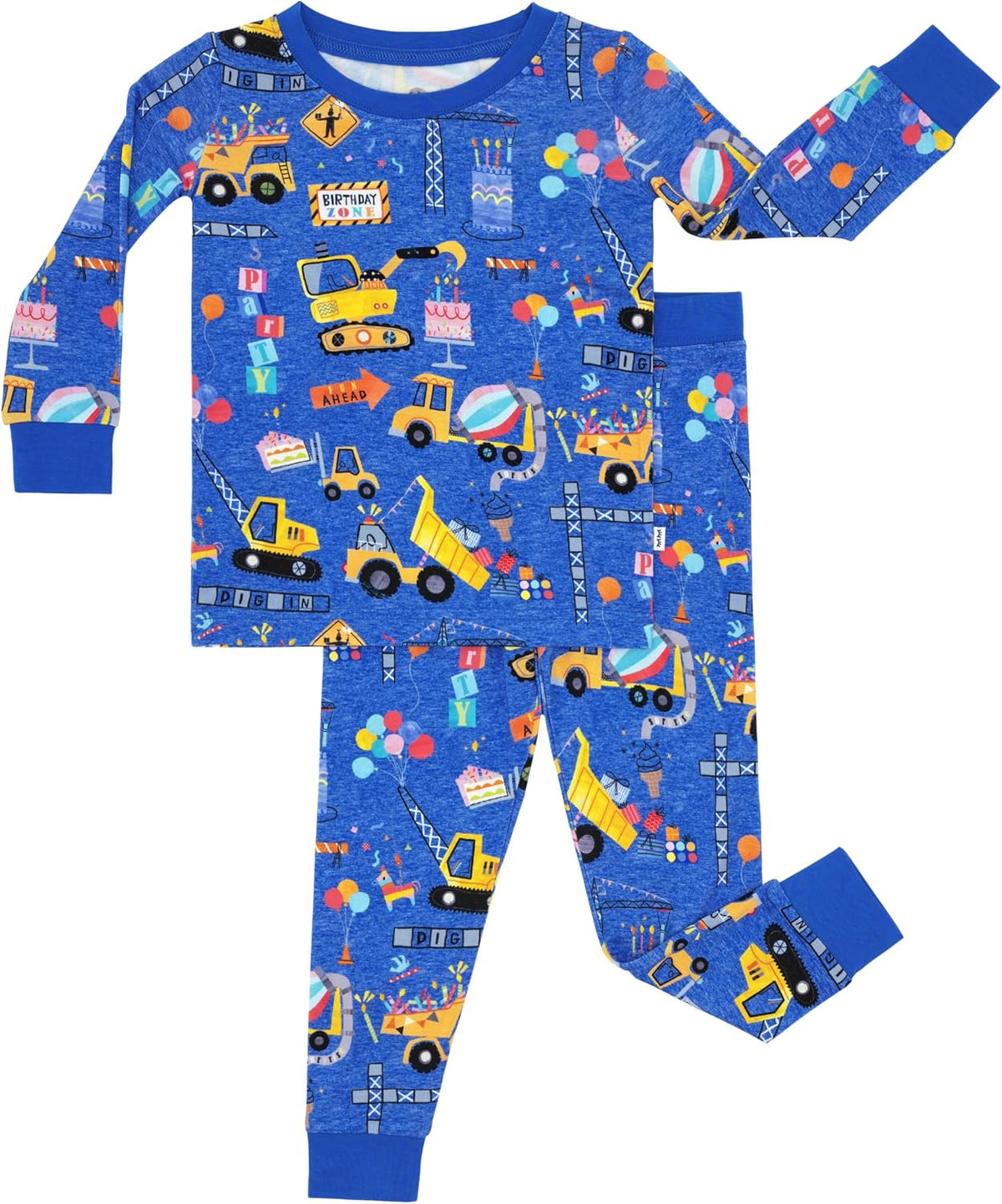 Little Sleepies Two-Piece Pajama Set, Viscose from Bamboo, Toddler Kids PJs
