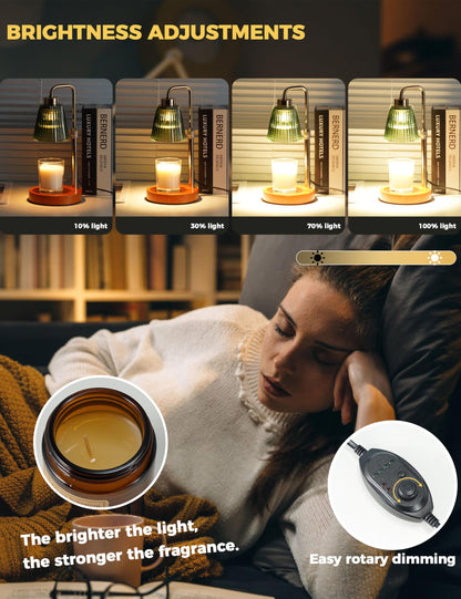 Godonlif Candle Warmer Lamp with Cycle Timer