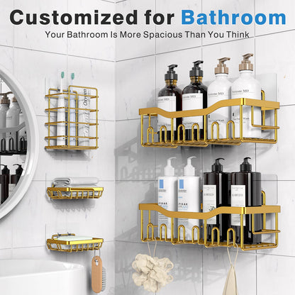 Eudele Adhesive Shower Caddy