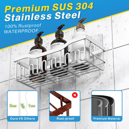 Eudele Adhesive Shower Caddy