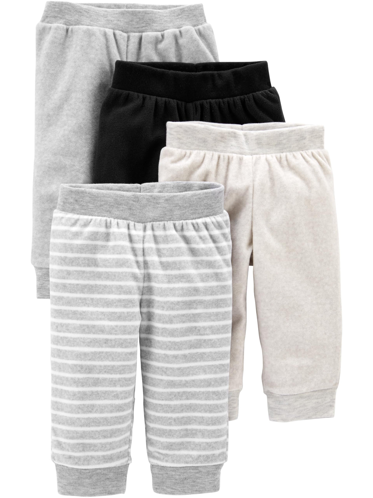 Simple Joys by Carter's unisex-baby 4-pack Fleece Pants