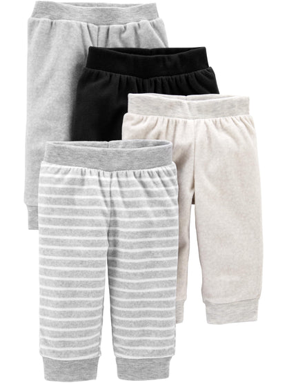 Simple Joys by Carter's unisex-baby 4-pack Fleece Pants