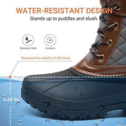 DREAM PAIRS Women's Winter Snow Boots - Classic Duck Boots