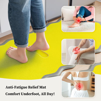 Arenarug Upgrade Scalloped Embossed Kitchen Mats