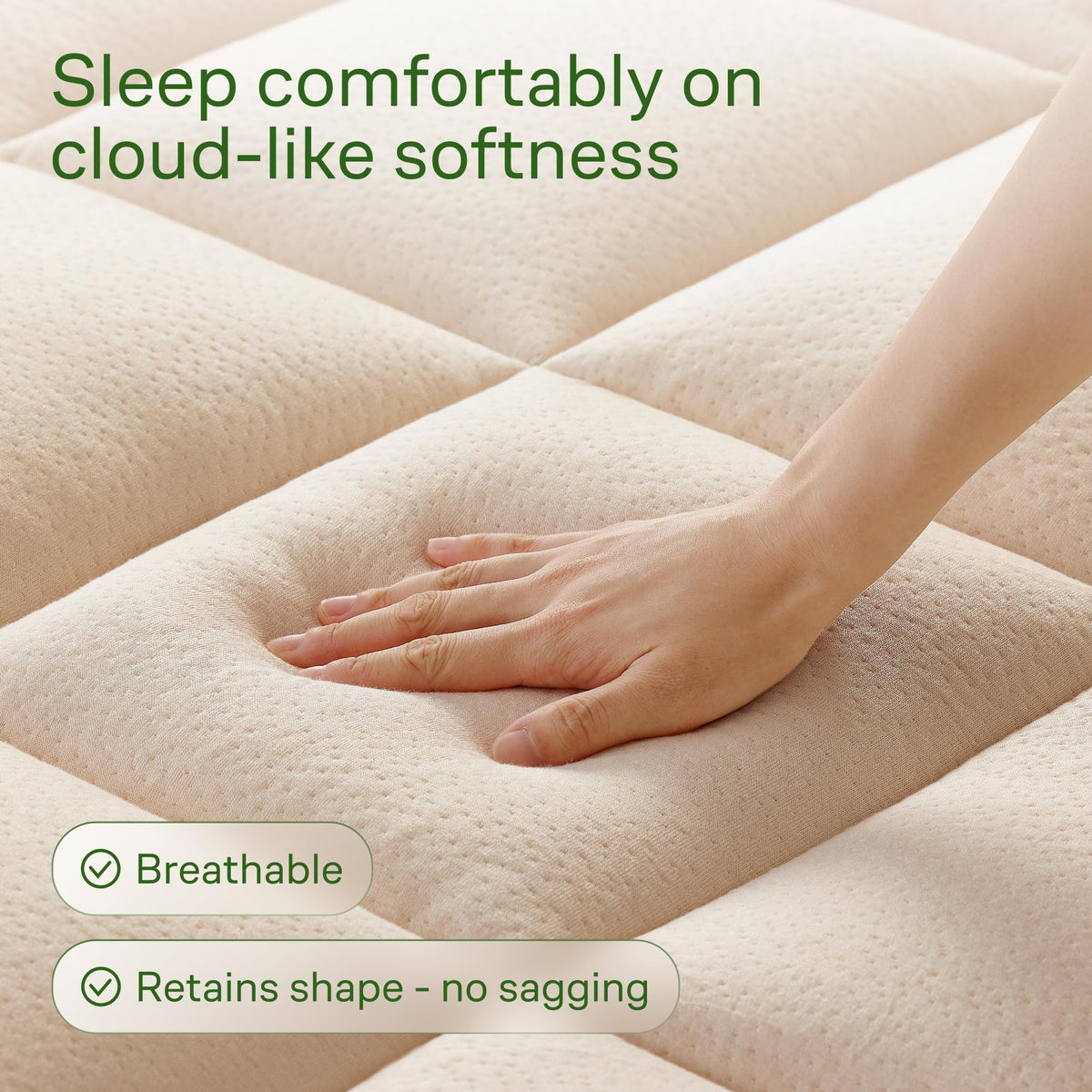 Niagara Sleep Solution Ultra Soft Queen Size Mattress Topper