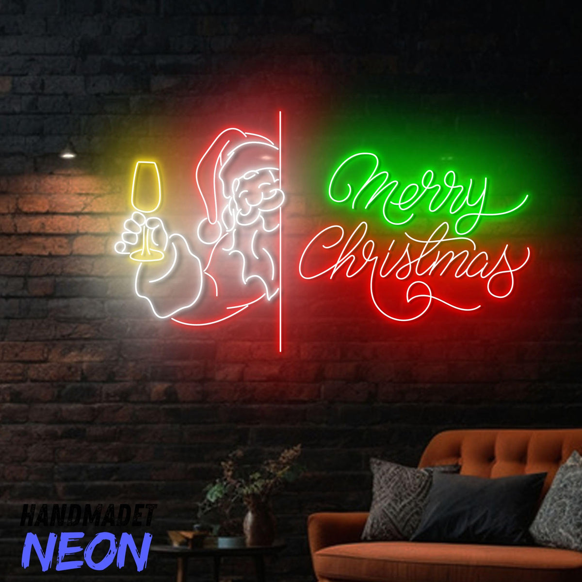 Custom Merry Christmas Tree Neon Sign LED Sign LED Lights (Merry Christmas)