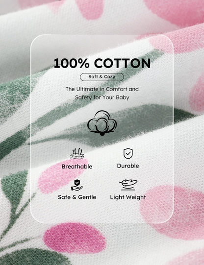 Yoofoss Baby Pajamas 100% Organic Cotton Newborn Sleepers Boy Girl Clothes