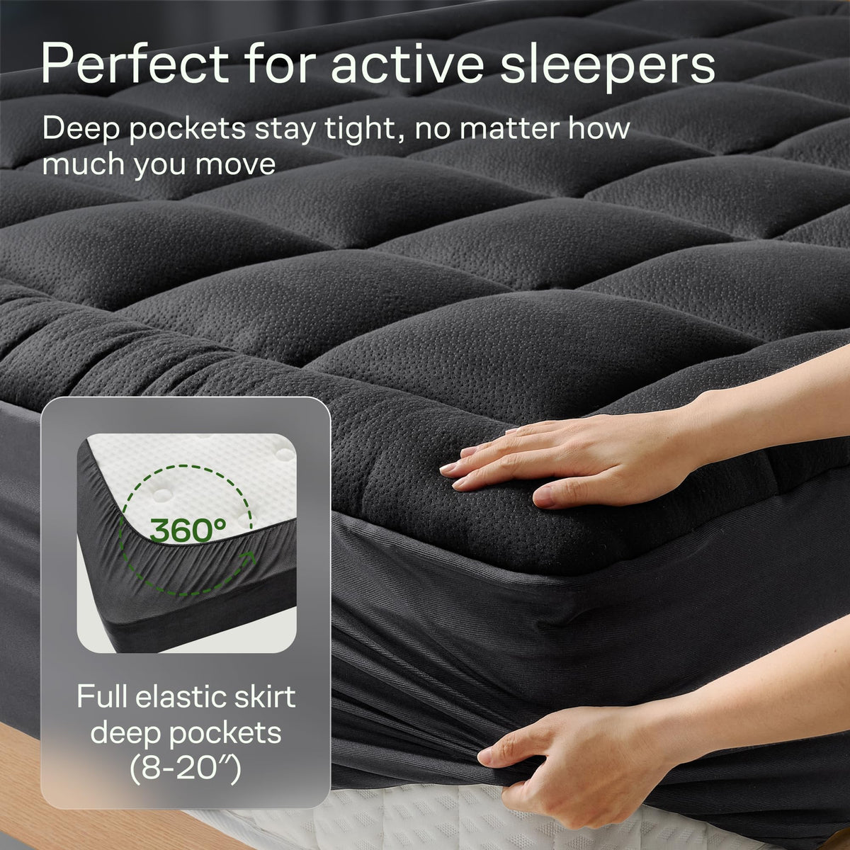Niagara Sleep Solution Ultra Soft Queen Size Mattress Topper