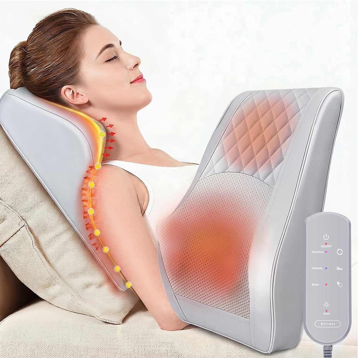 Boriwat Back Massager with Heat