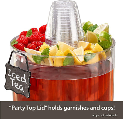 Buddeez Durable 2 Gallon Beverage Dispenser with Stand