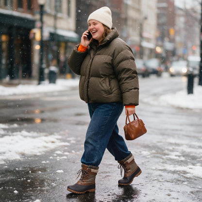 DREAM PAIRS Women's Winter Snow Boots - Classic Duck Boots