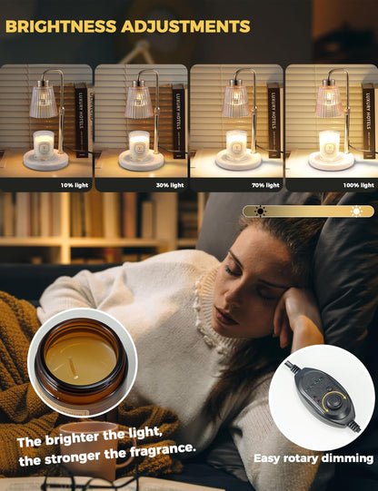 Godonlif Candle Warmer Lamp with Cycle Timer