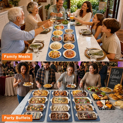 FYY Warming Mat for Food 24"x15", Rapid and Full Surface Heating