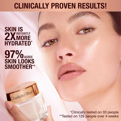 Charlotte Tilbury Magic Cream Face Moisturizer - Firming & Hydrating Face Cream to Create a Smoother-Looking Base for Makeup - Enriched with Vitamins C & E, Peptide Complex & Hyaluronic Acid