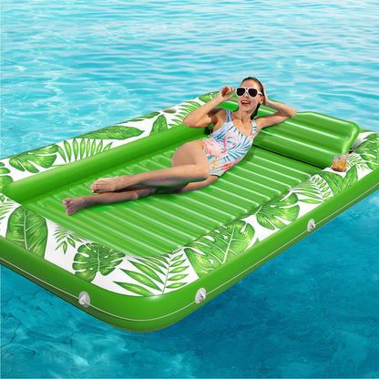 Inflatable Tanning Pool Lounger Float