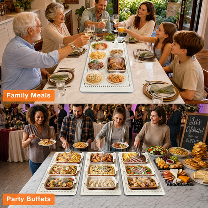 FYY Warming Mat for Food 24"x15", Rapid and Full Surface Heating