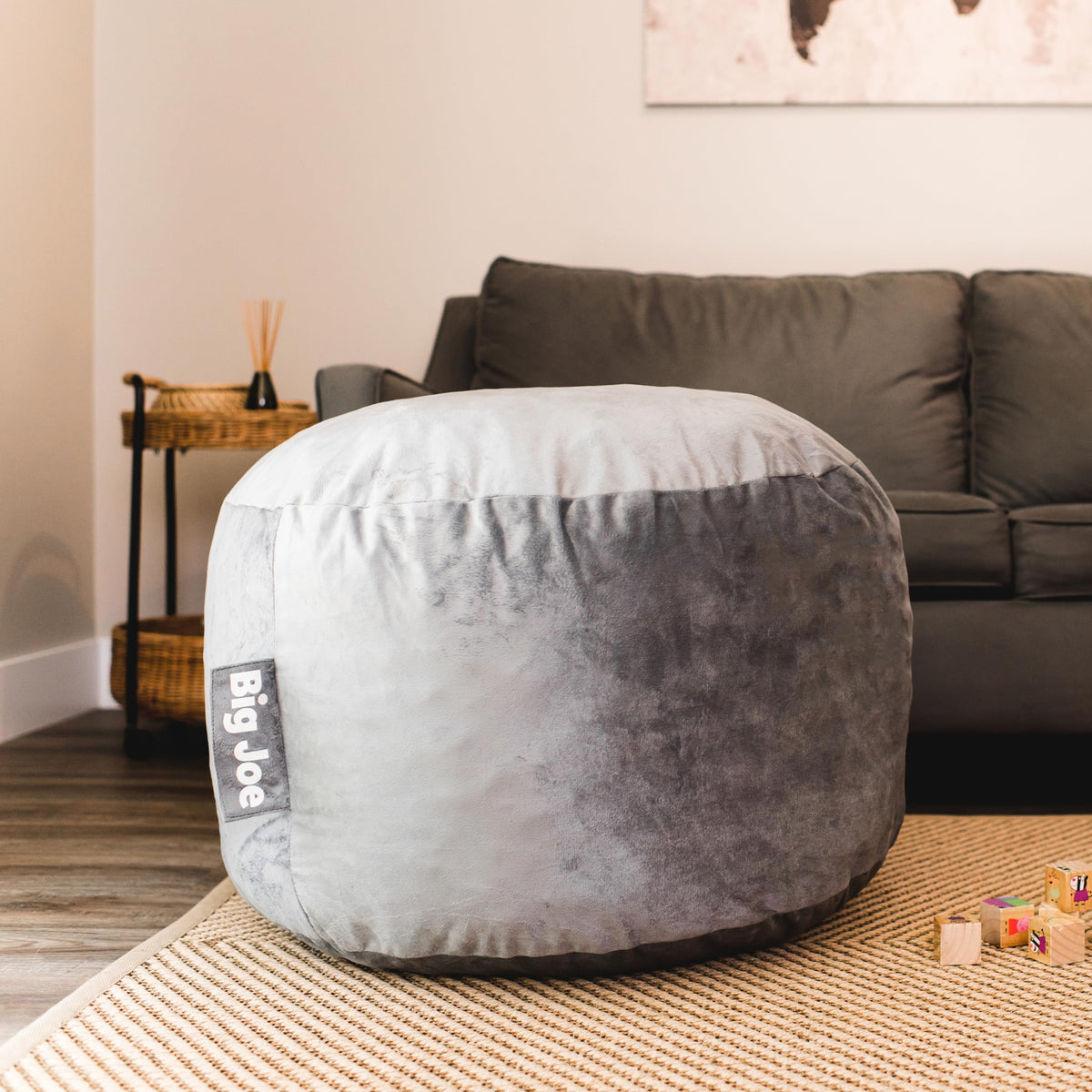 Big Joe Fuf Oversized Couch with Removable Cover