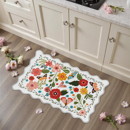 Arenarug Upgrade Scalloped Embossed Kitchen Mats