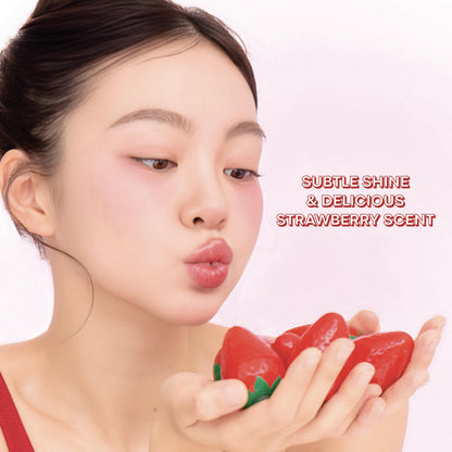 TONYMOLY Mini Fruit Lip Balm Set with Sheer Tint, Shea Butter and Vitamin E