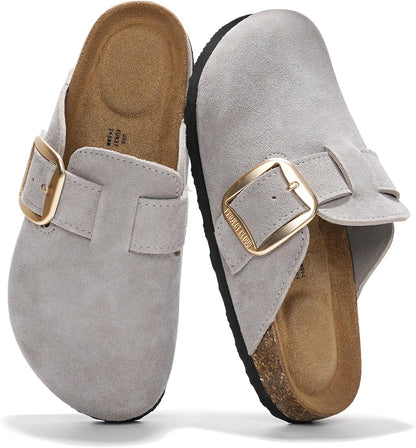 Project Cloud 100% Genuine Leather Clogs for Women Fall Shoes for Women