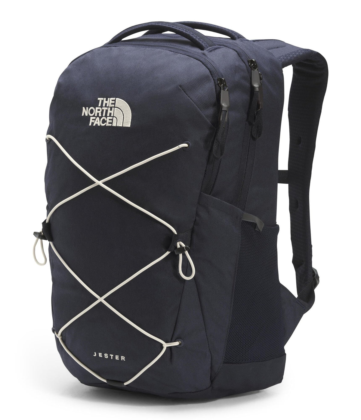 The North Face Jester Everyday Laptop Backpack - Commuter Daypack, Water Repellent, Laptop Sleeve, Lunar Blue/Fizz Lime, One Size