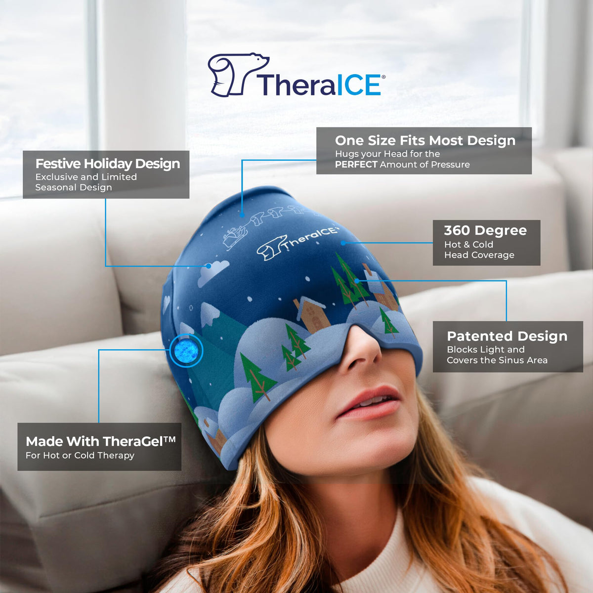 Theraice Headache Relief Cap