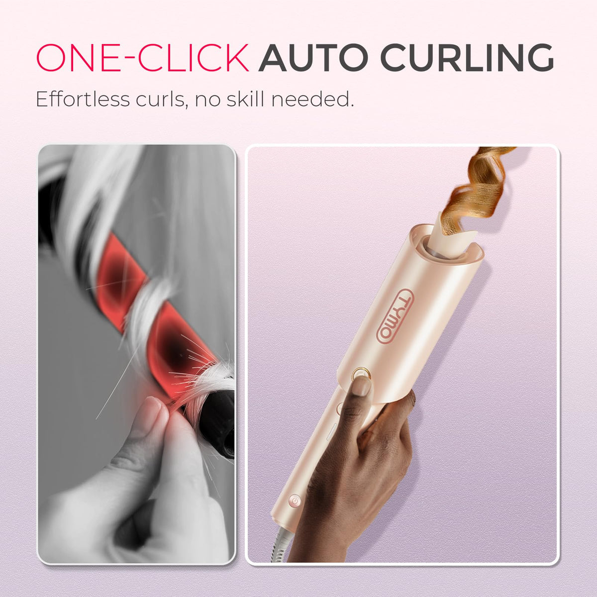 Tymo Automatic Rotating Curling Iron