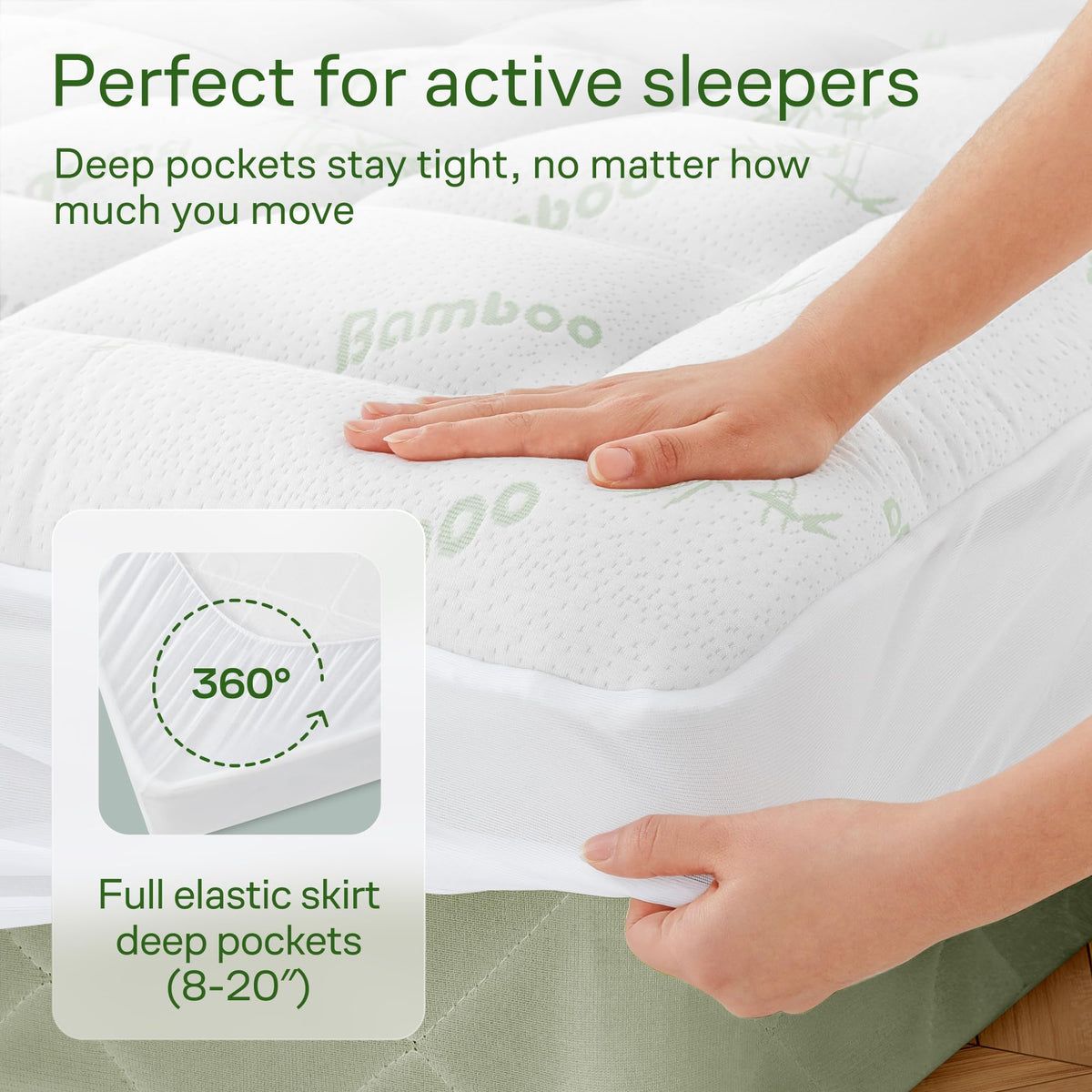 Niagara Sleep Solution Ultra Soft Queen Size Mattress Topper
